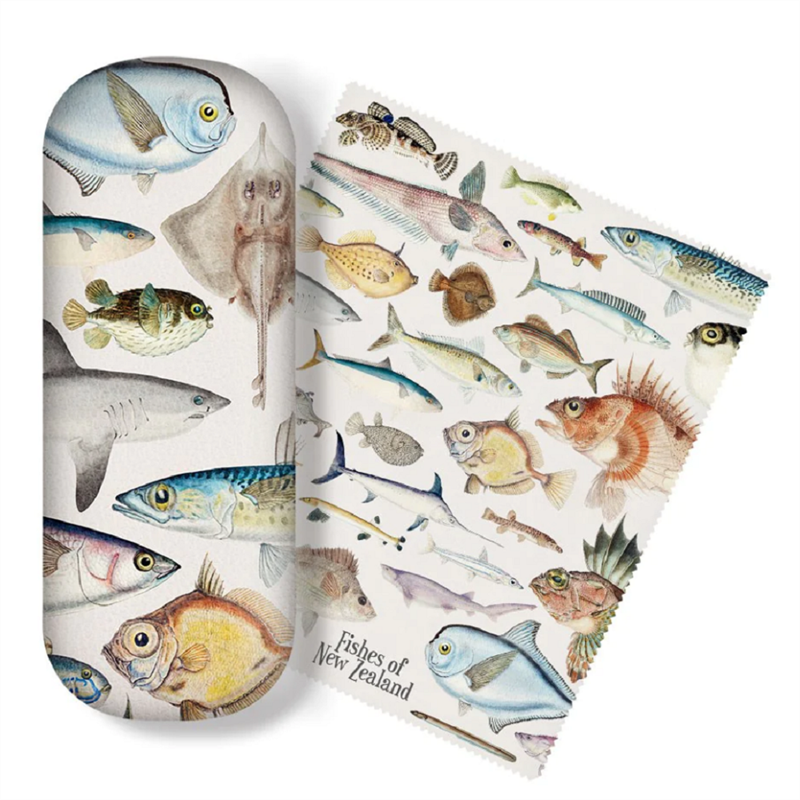 Fishes of NZ Glasses Case