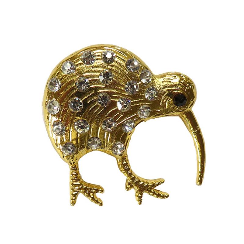 Kiwi Brooch