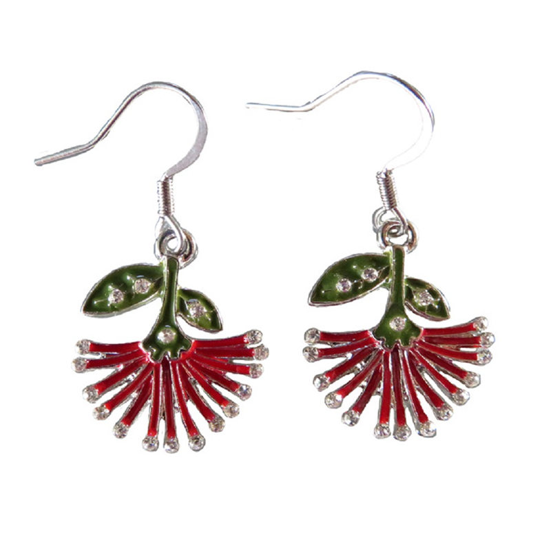 Pohutukawa Earrings