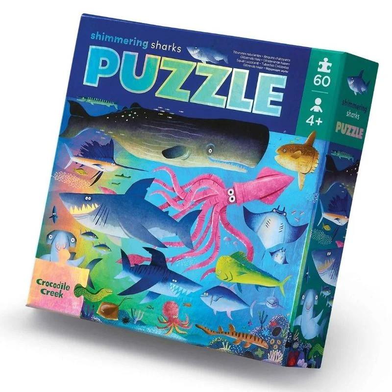 Shimmering Shark Foil Puzzle