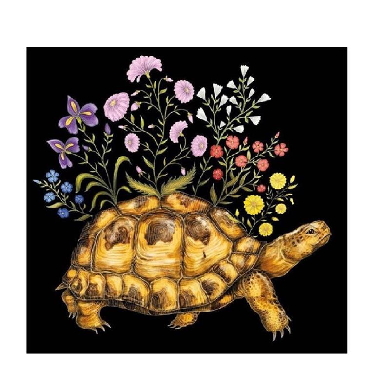 Delivering Flowers Greeting Card