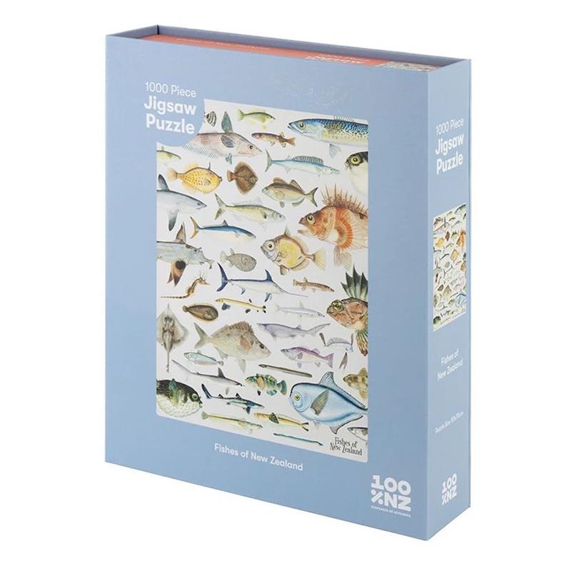 100% Fishes of NZ Puzzle