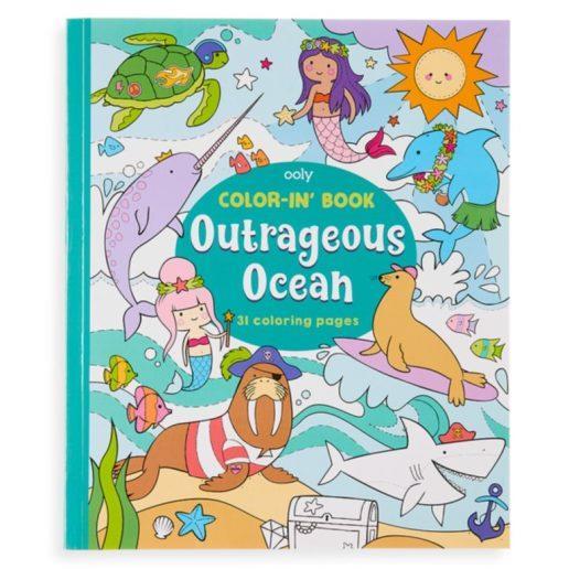 Outrageous Oceans Colouring Book