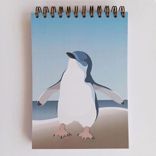 Hansby Design Blue Penguin Notebook