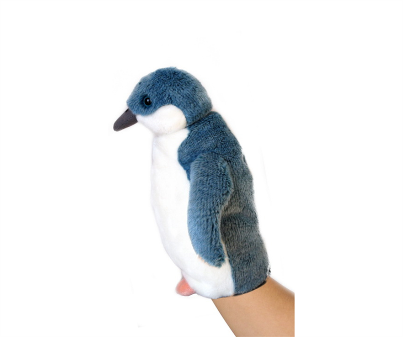 Blue Penguin Puppet with Sound
