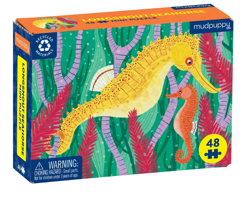 Mini Puzzle - Longsnout Seahorse