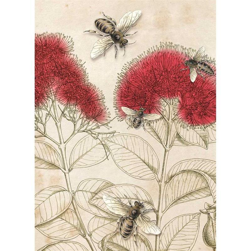 Pohutukawa & Bee Lens Cloth