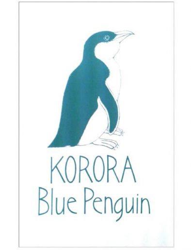 Korora Blue Penguin Teatowel