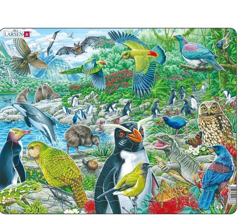 NZ Wildlife Puzzle