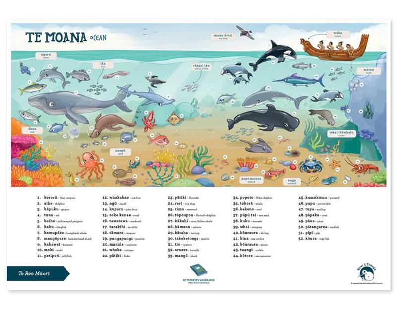 Te Moana A2 Poster