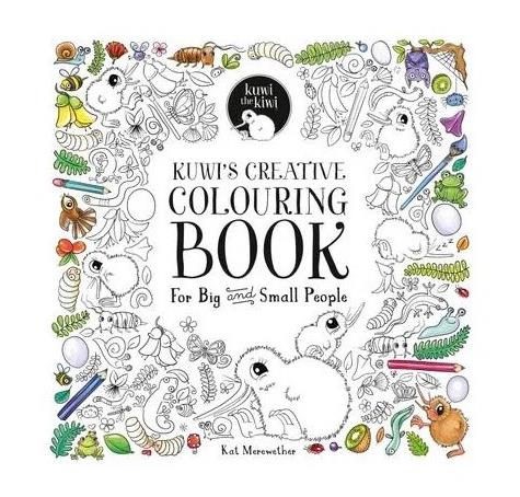 Kuwi's Creative Colouring Book