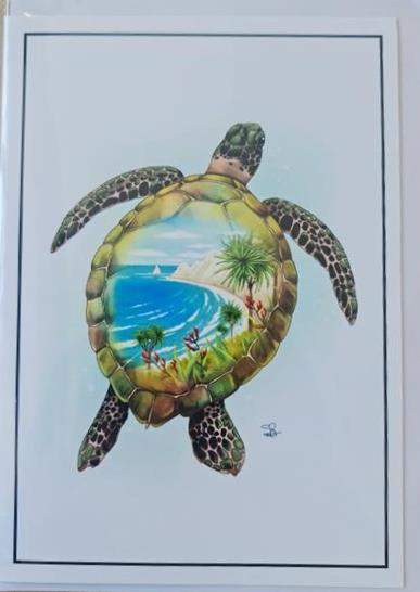 Greeting Card Turtle