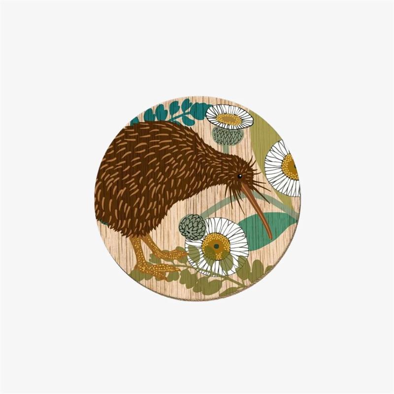 Screenprint Kiwi Coaster