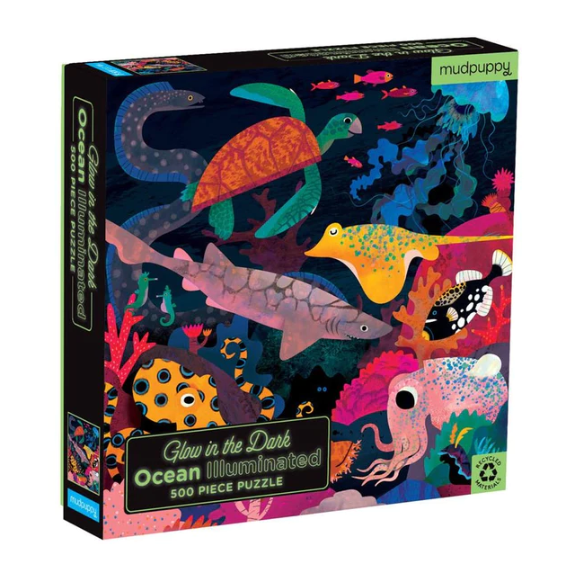 Ocean Glow in the Dark 500pc Puzzle