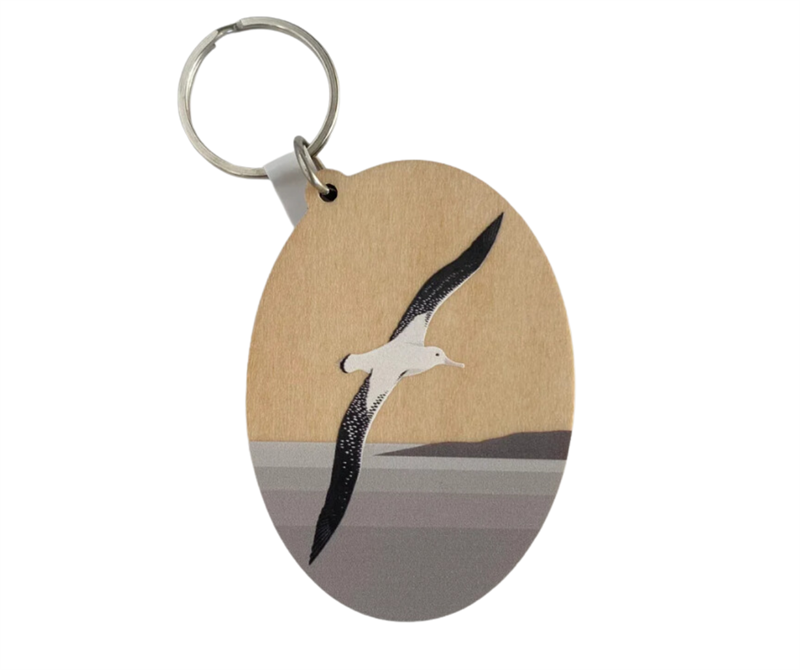 Albatross Flying Keytag