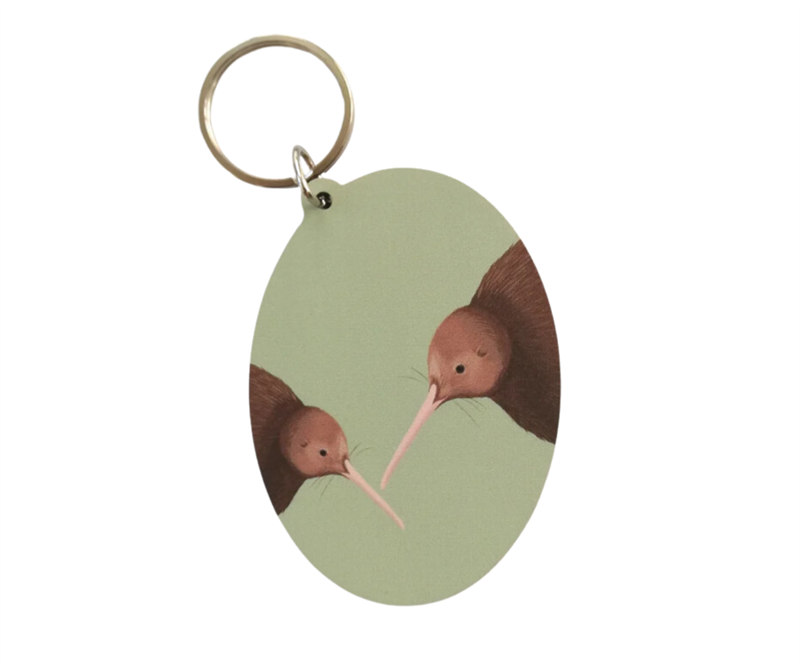 Kiwi Pair Keytag