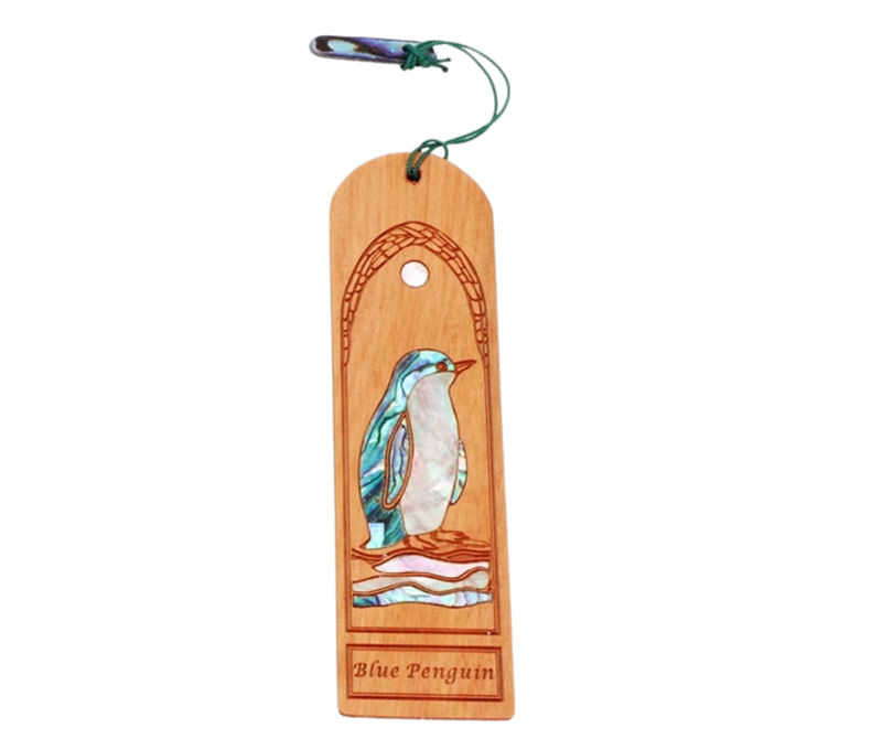 Bookmark - Blue Penguin