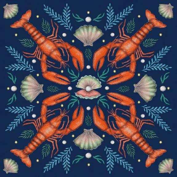 Lobster Greeting Card