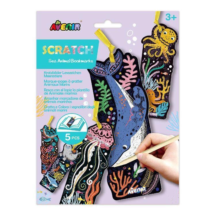Scratch Sea Animal Bookmarks